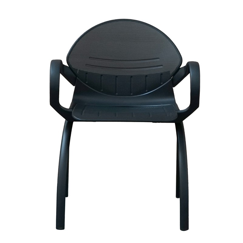 Silla Confidente Hierro Negro Opera de Steelcase | Montiel