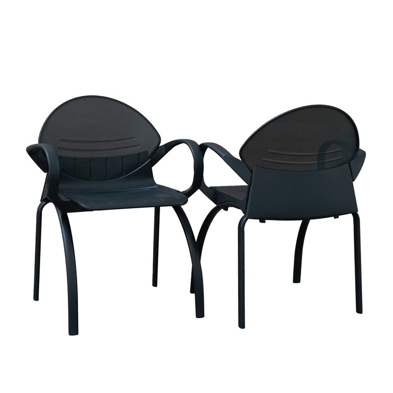 Silla Confidente Hierro Negro Opera de Steelcase | Montiel