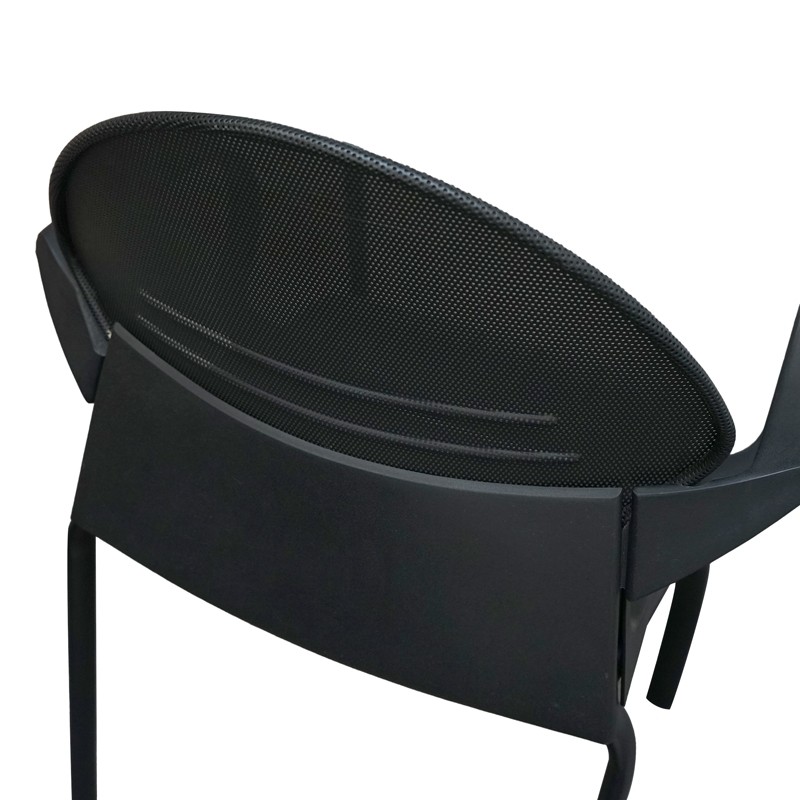 Silla Confidente Hierro Negro Opera de Steelcase | Montiel