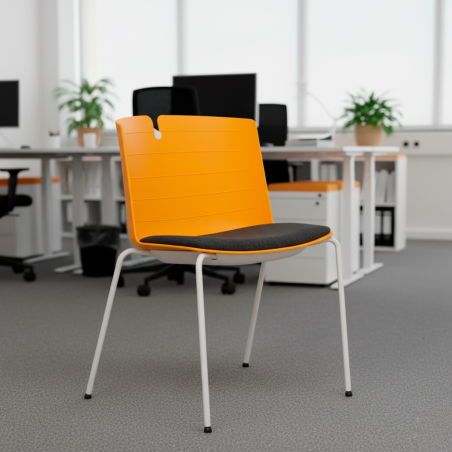 ▷ Silla Confidente 4 patas Mork de Mobel Línea - Montiel