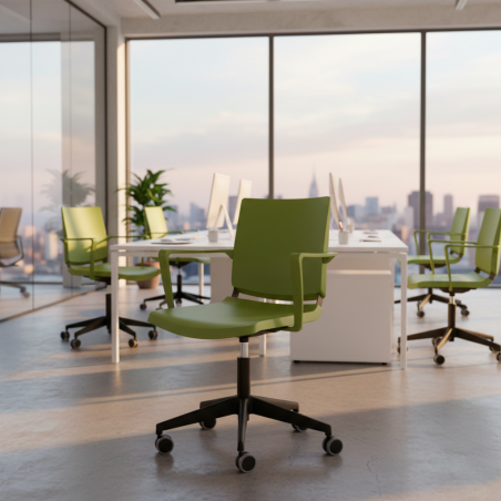 Silla Giratoria Atenea Polipropileno de DileOffice - Montiel