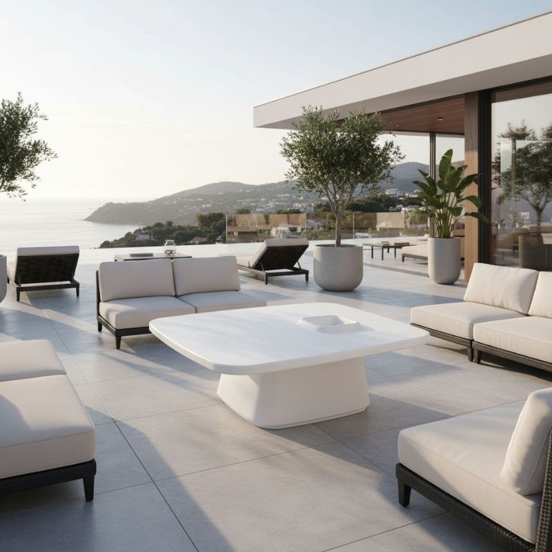 Mesa de Diseño Baja Noma de Vondom - Montiel