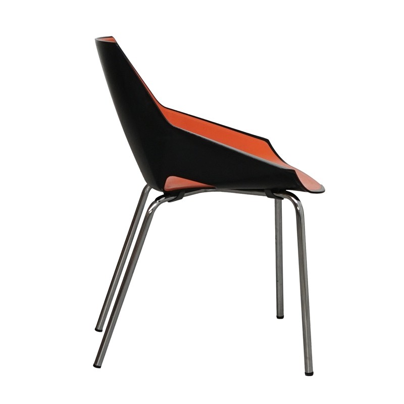 Silla Salas de Espera Naranja Viva de Actiu | Montiel