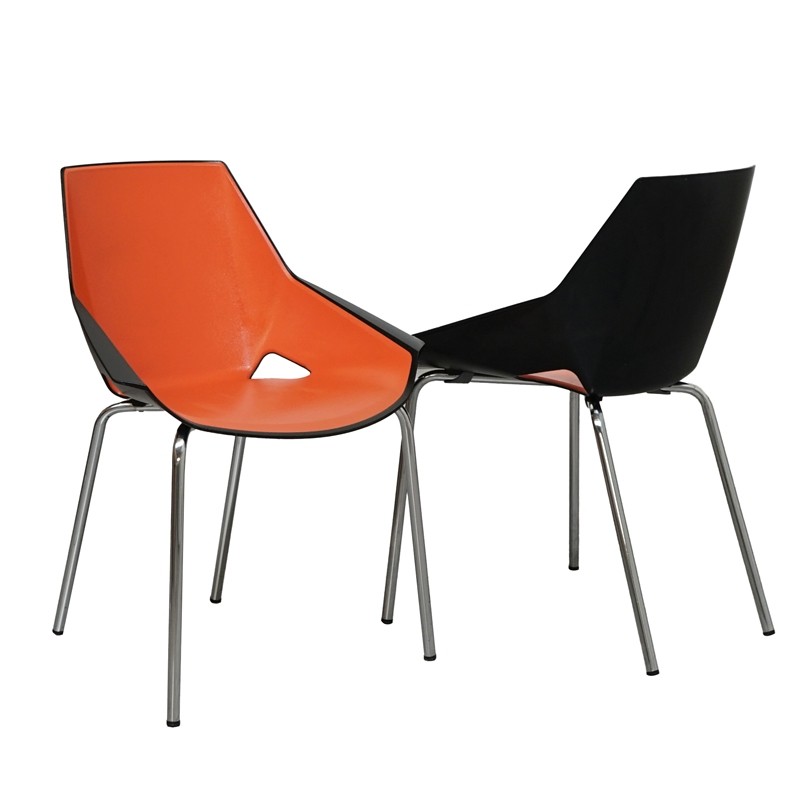 Silla Salas de Espera Naranja Viva de Actiu | Montiel