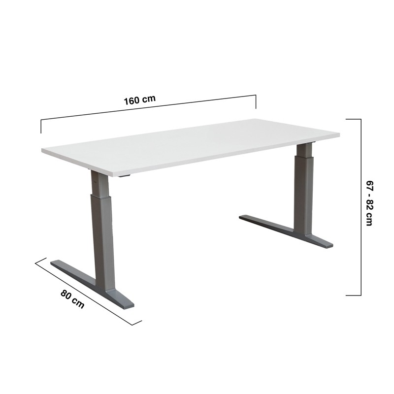Mesa Escritorio Regulable en Altura de Bene - Montiel