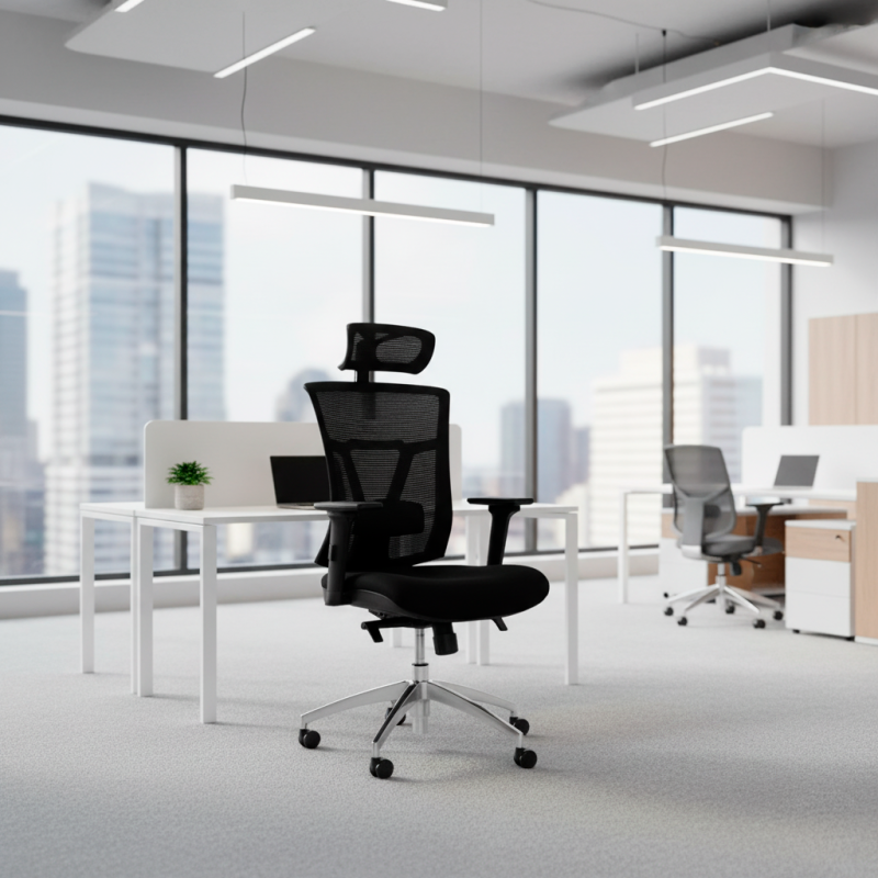▷ Silla Ergonómica Ankara GN de Euromof - Oficinas Montiel