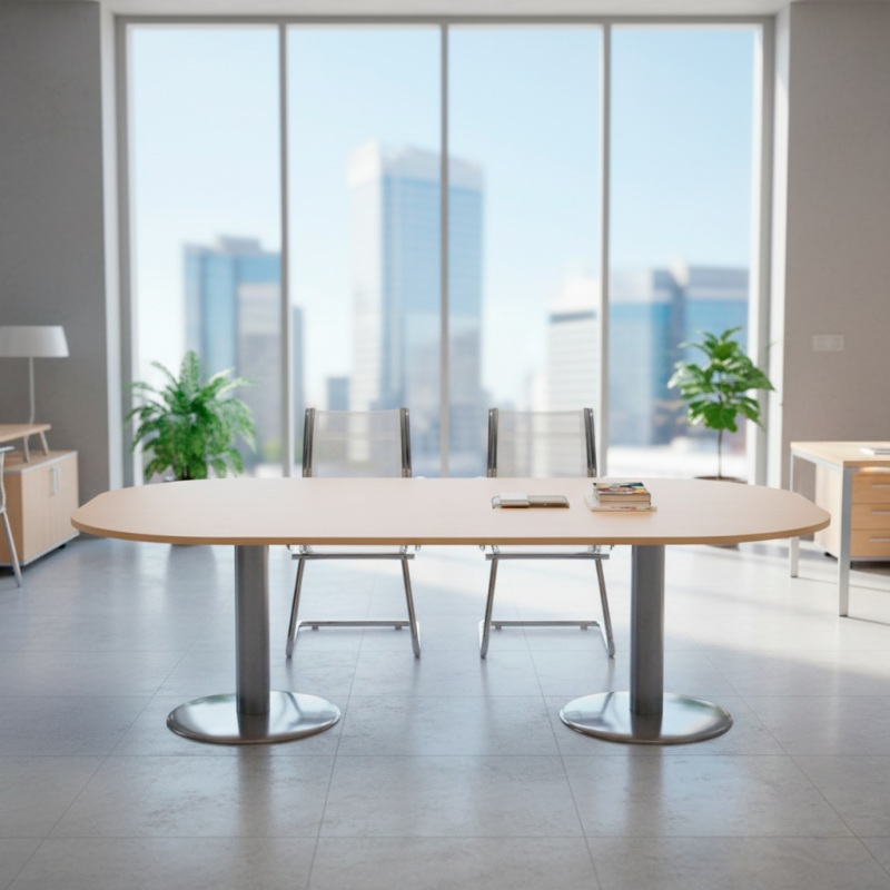 ▷ Mesa de Reuniones Ovalada de Herpesa - Oficinas Montiel