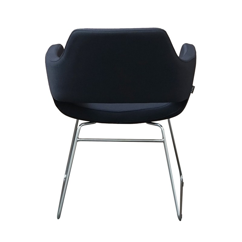 Silla Butaca Confidente en Tela Gris de Techo - Montiel