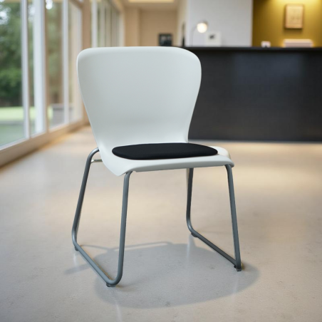 Silla Confidente con Asiento Personalizable de Steelcase - Montiel