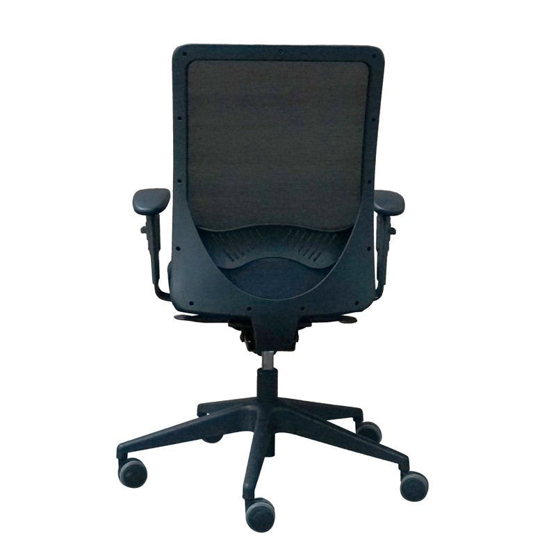 Silla Giratoria Malla Negra Mod. Catrina MM1716 - Montiel