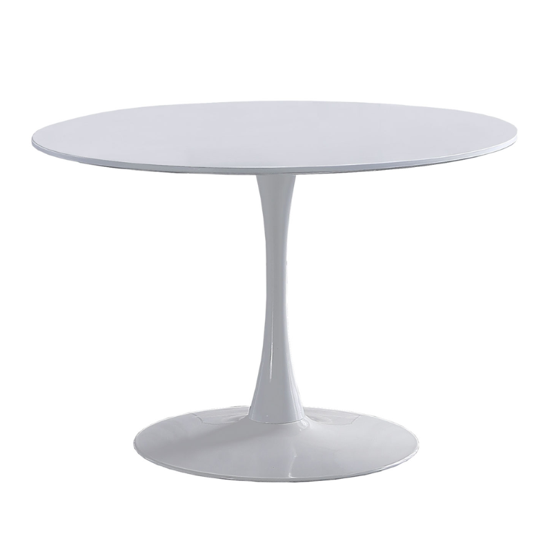 Mesa Comedor Blanca Gina 75x110x110 cm. - Montiel