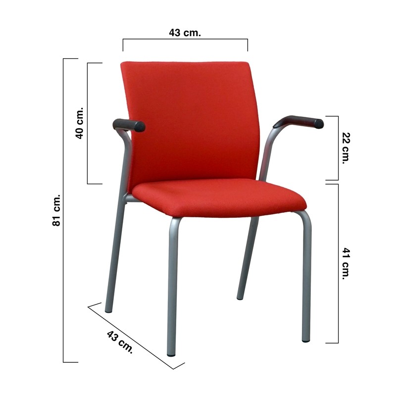 Silla Confidente Eastside V1 de Steelcase - Montiel
