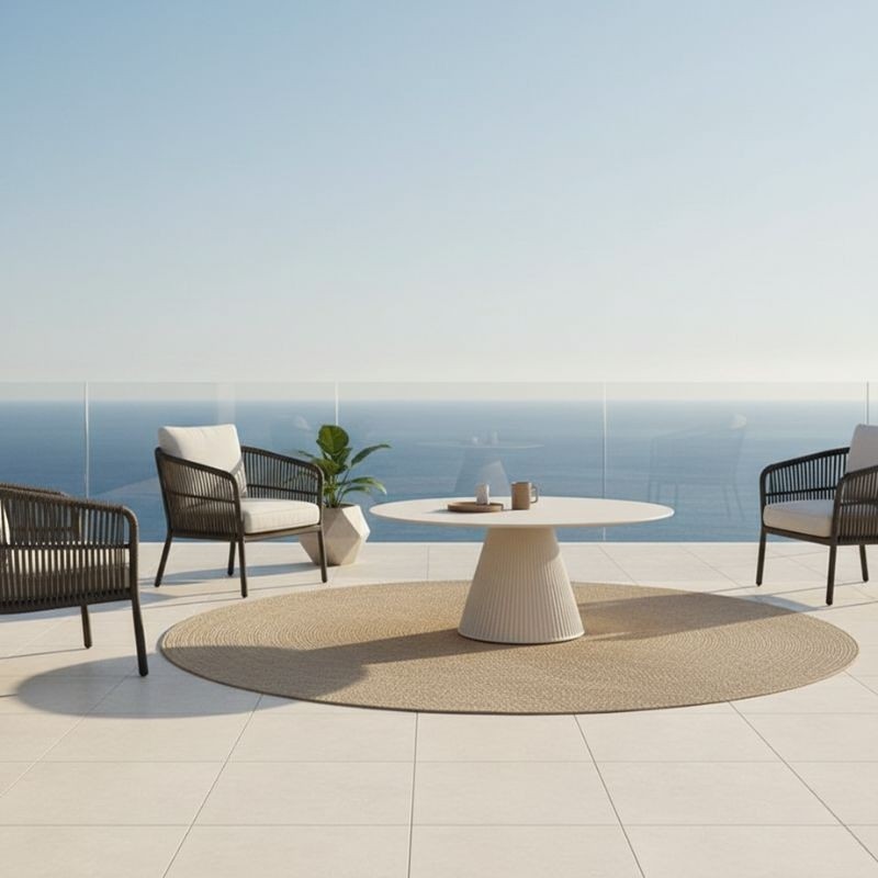 Mesa Auxiliar Redonda Gatsby de Vondom - Montiel