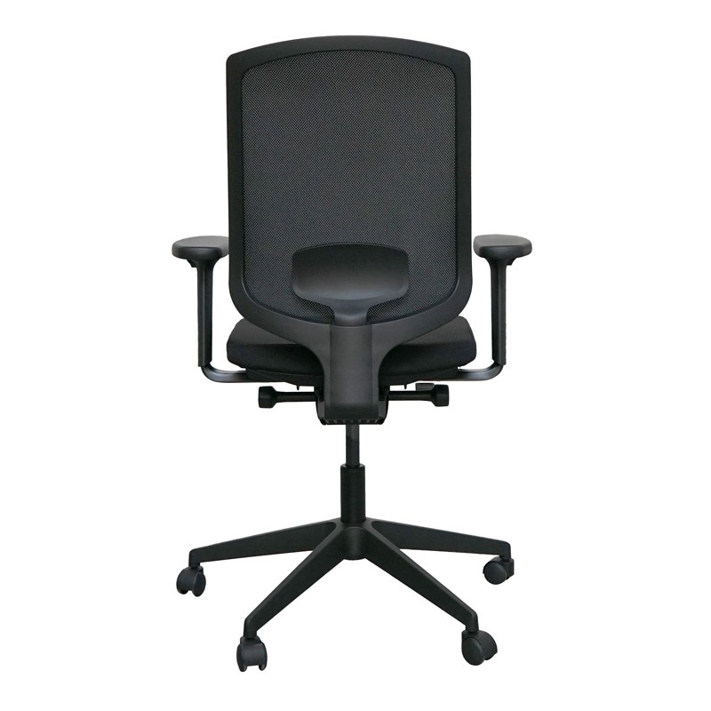 Silla Giratoria Negra Brazos 2D MM1719 - Montiel