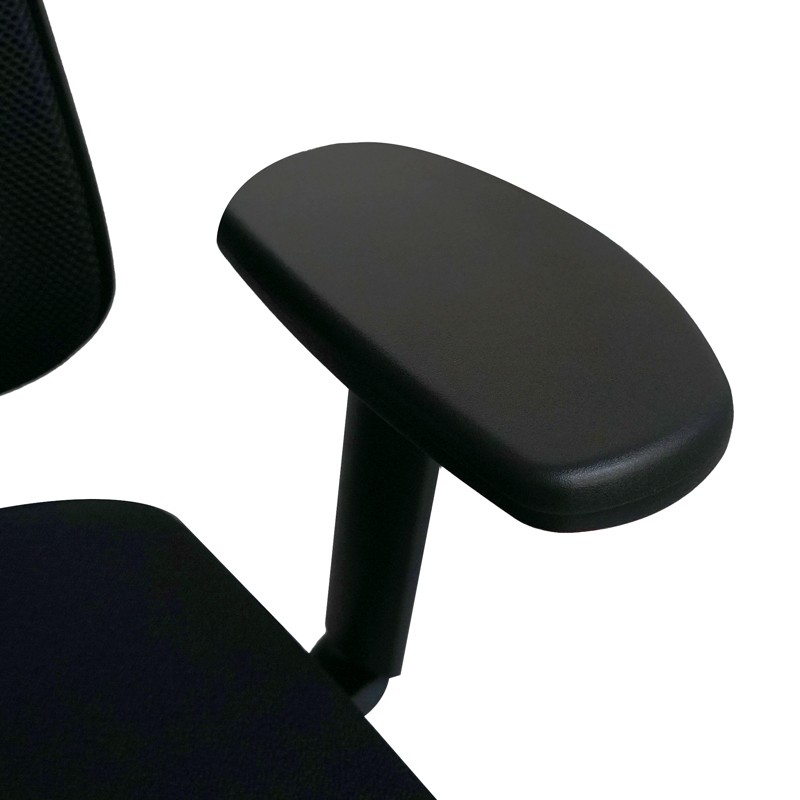 Silla Giratoria Negra Brazos 2D MM1719 - Montiel