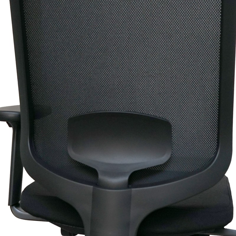 Silla Giratoria Negra Brazos 2D MM1719 - Montiel