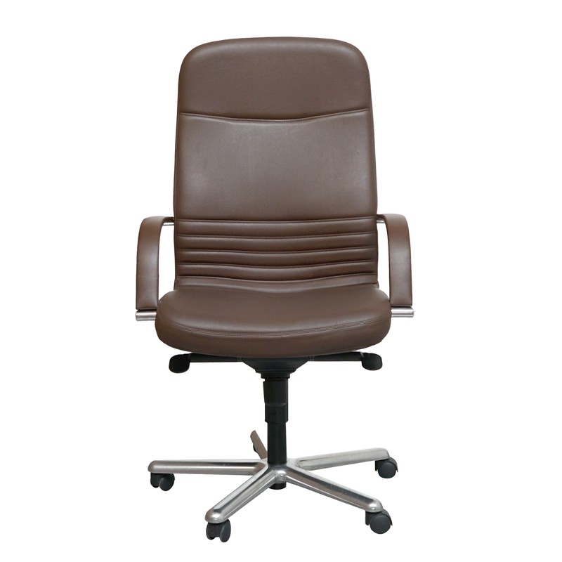 Sillón en Símil Piel Marrón Rocco de Franch - Montiel