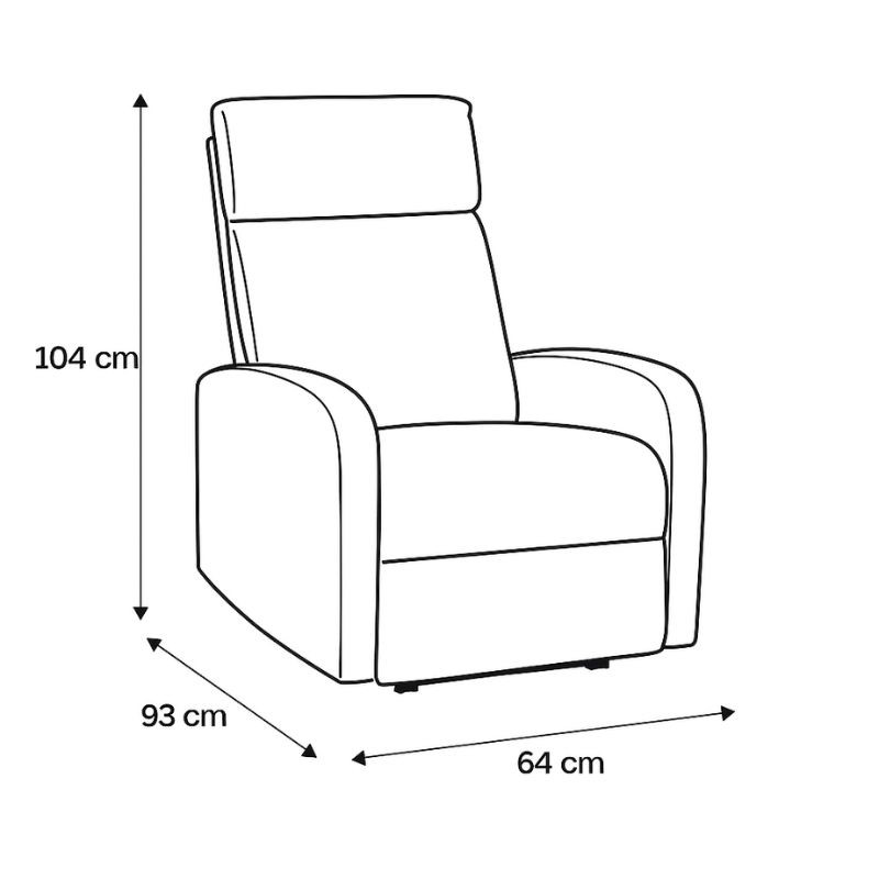 Sillón Relax Life Elevador - Montiel