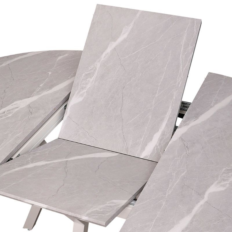 Mesa Extensible de Comedor Redonda Paul - Montiel