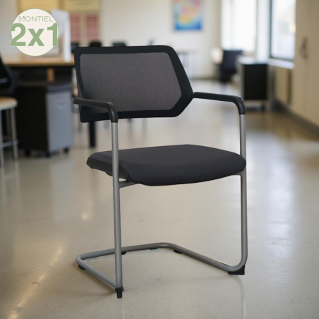 Silla Confidente con Asiento Personalizable de Steelcase - Montiel