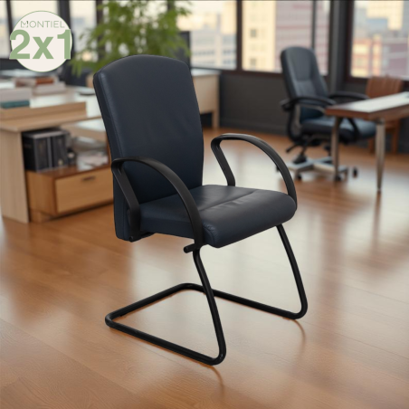 Silla Confidente Salas de Espera Azul de Roder - Montiel