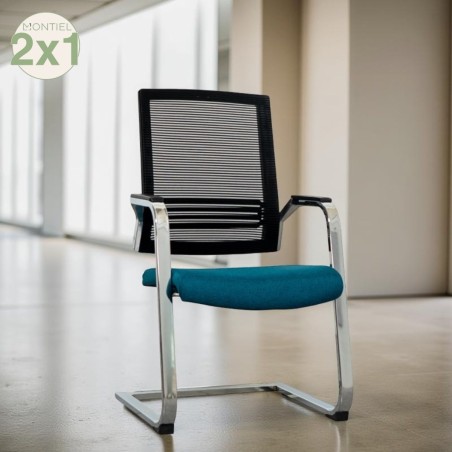 Silla confidente malla Lotus de Alital - Reoffice