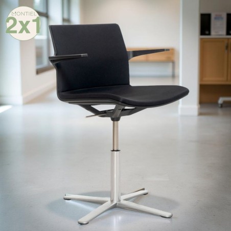 Silla Confidente Giratoria Trazo de Dynamobel - Reoffice