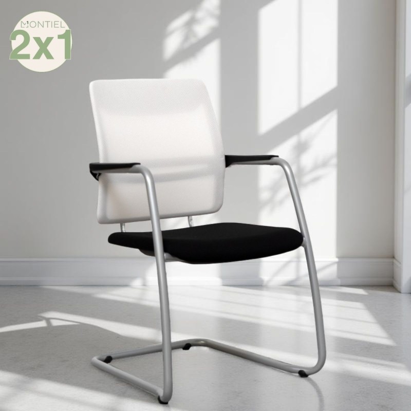 Silla confidente recepción Slat 4C de Dynamobel - Montiel