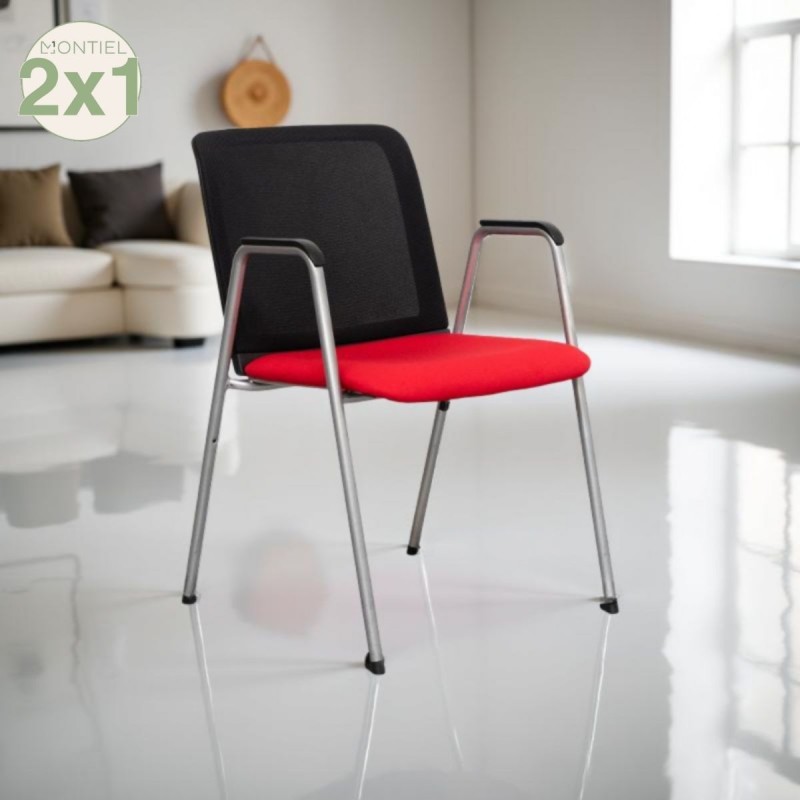 Silla Confidente 4 patas Lively de Haworth - Montiel