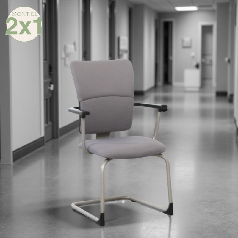 Silla para Zonas de Espera Lets B de Steelcase - Montiel