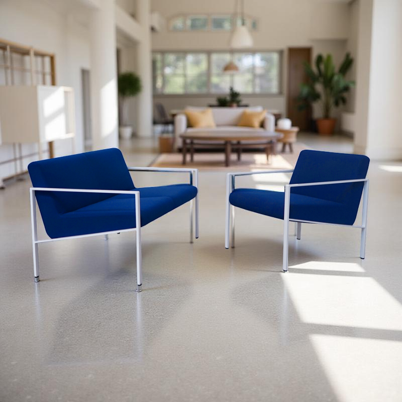 Juego Sofá y Sillón con Patas Blancas MM1721 - Montiel