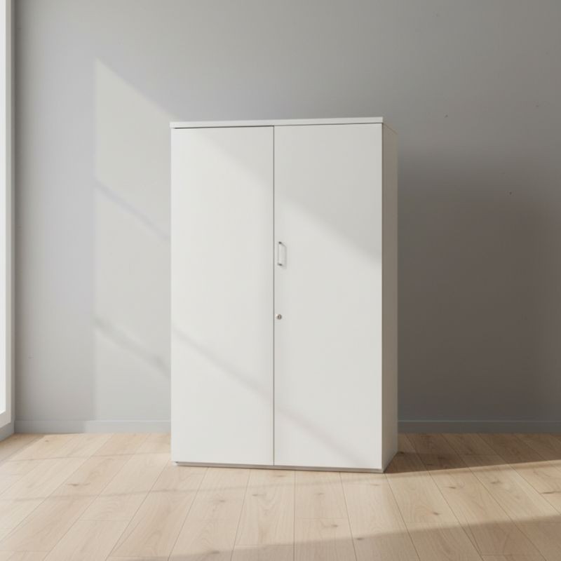 Armario Puertas Batientes Blanco de Actiu - Montiel