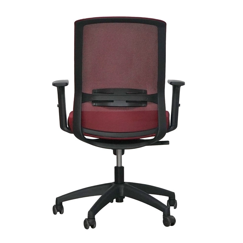 Silla Giratoria Base Negra y Brazos 1D MM1722 - Montiel