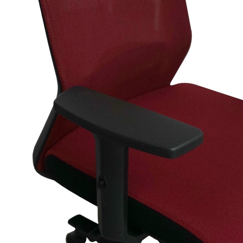 Silla Giratoria Base Negra y Brazos 1D MM1722 - Montiel