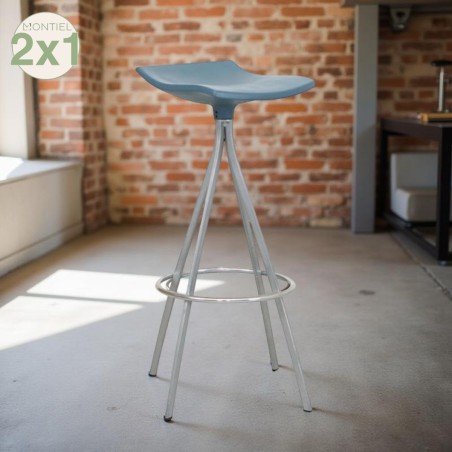 Taburete Alto Mit de Actiu - Muebles de Oficina Montiel