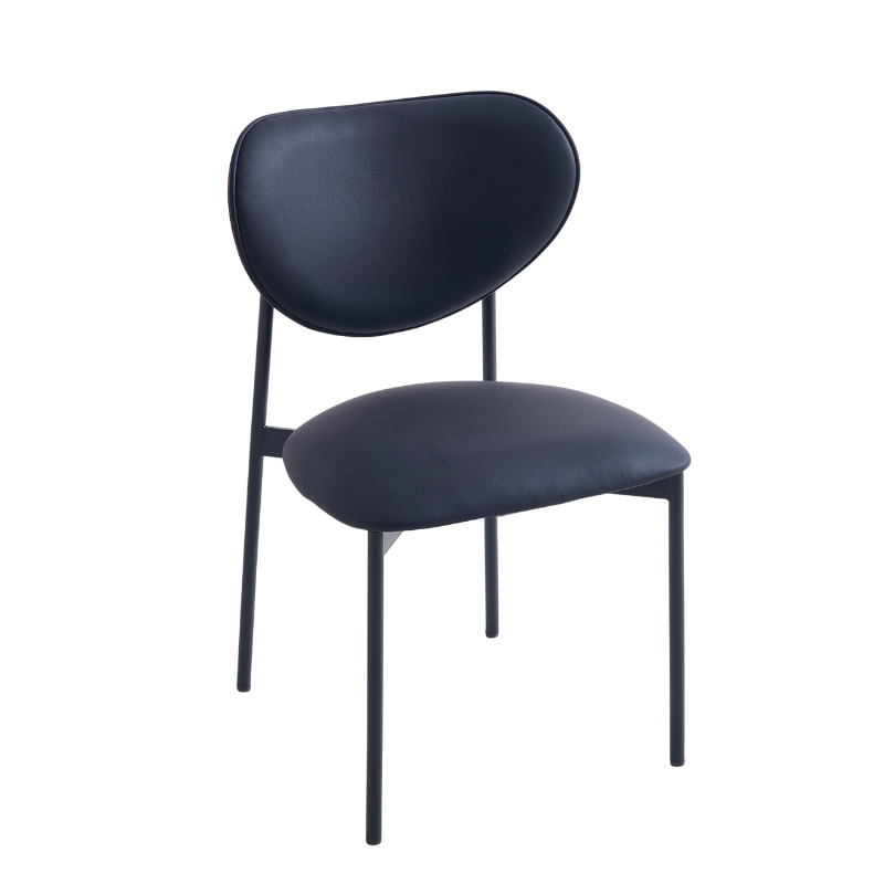 Silla Comedor 4 Patas Negras Mod. Eva - Montiel