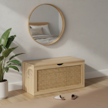 Baúl Almacenaje Decor Color Pino - Montiel