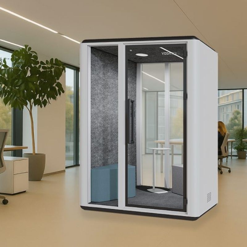 Cabina Oficina Insonorizada Vega Box 2 de Euromof - Montiel
