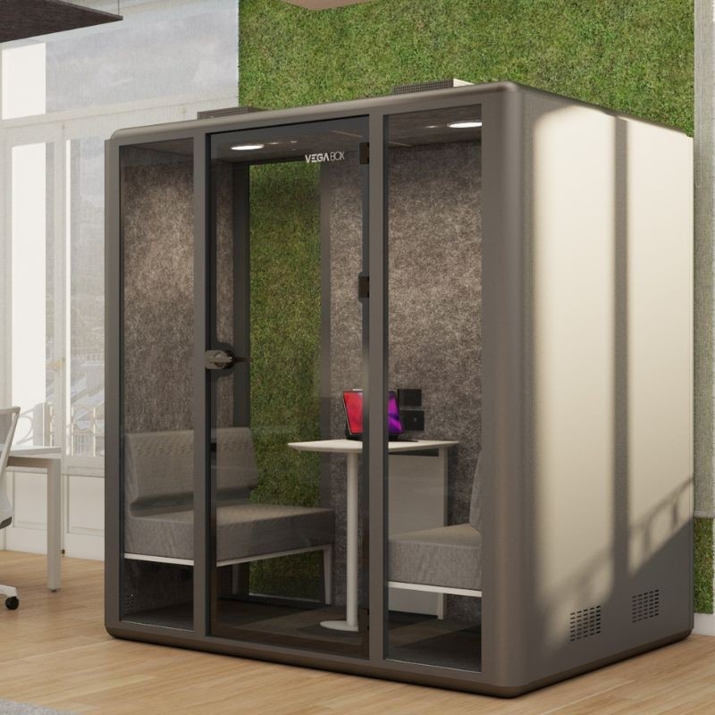 Cabina Oficina para 4 Personas Vega Box 4 de Euromof - Montiel