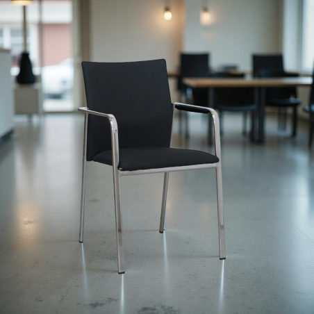 Silla Confidente Brazos Fijos de Luyando - Montiel