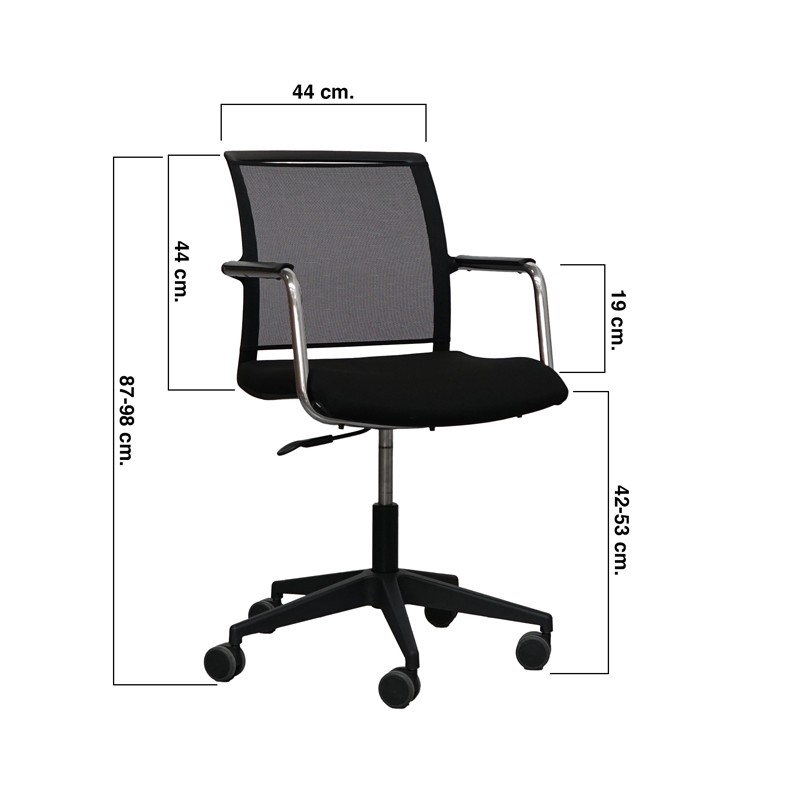 Silla Oficina Giratoria Lux de DelaOliva - Montiel