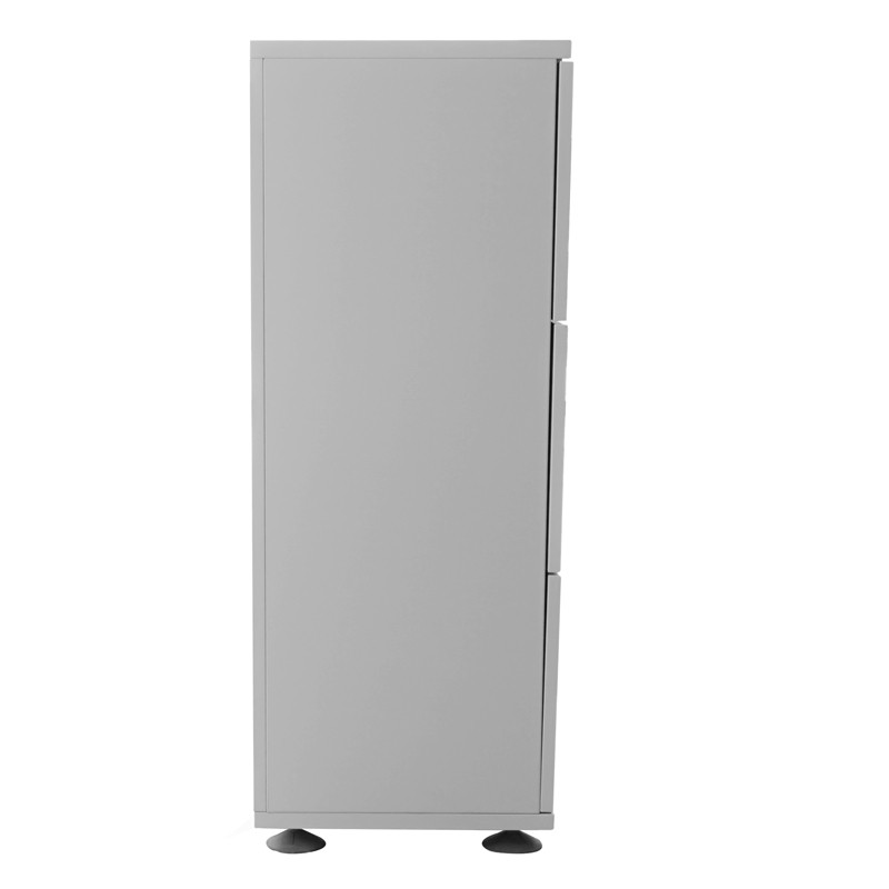 Armario Gris con 3 Cajones de Levesta - Montiel