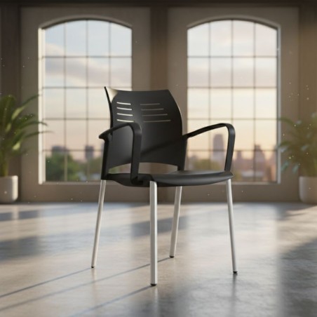 Silla Colectividades Con Brazos Spacio de Actiu - Montiel