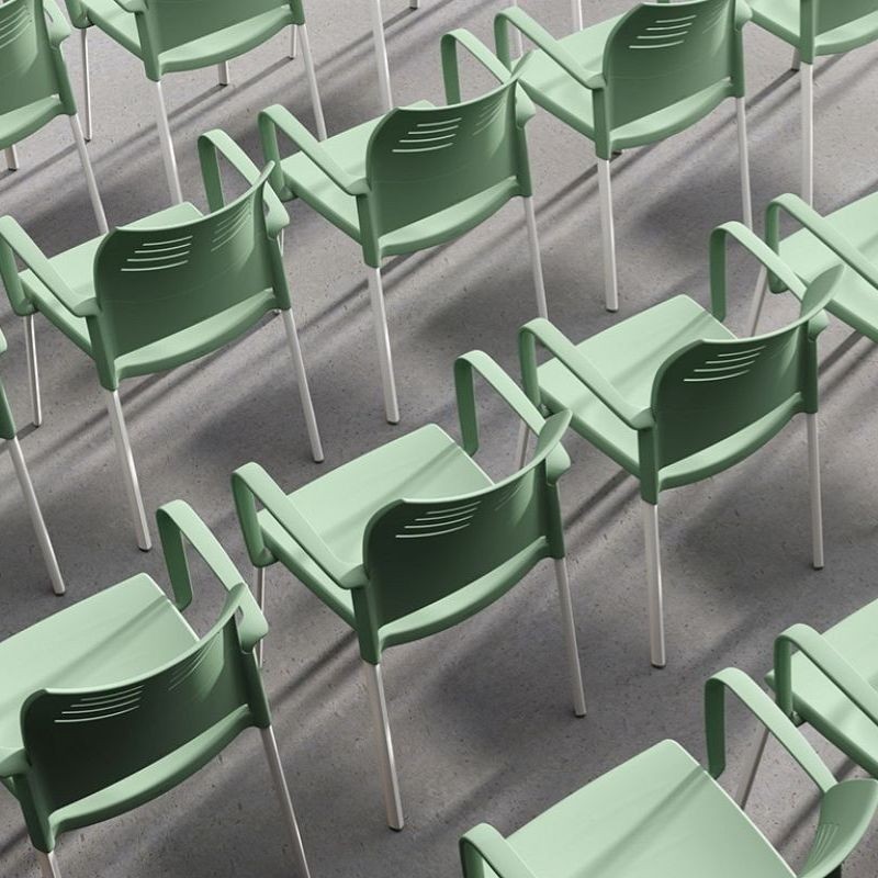 Silla Colectividades Con Brazos Spacio de Actiu - Montiel