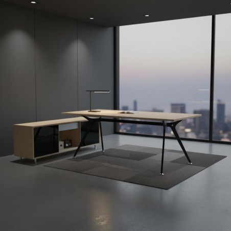 Mesa de Dirección con apoyo en Block ARKITEK | Montiel
