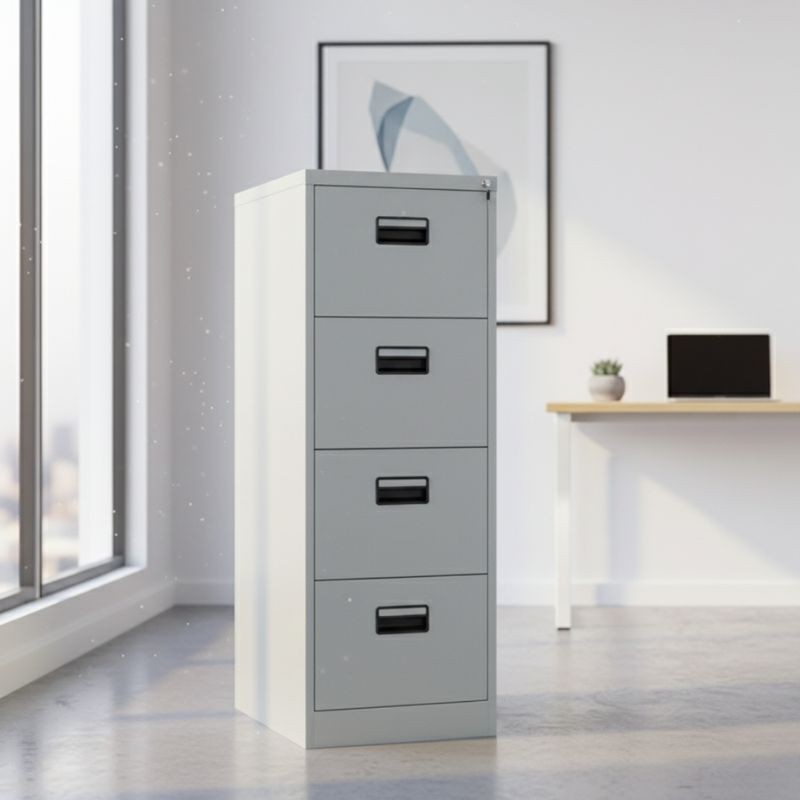 Archivador Metálico Oficina Gris Olimpo de Grupo SDM - Montiel