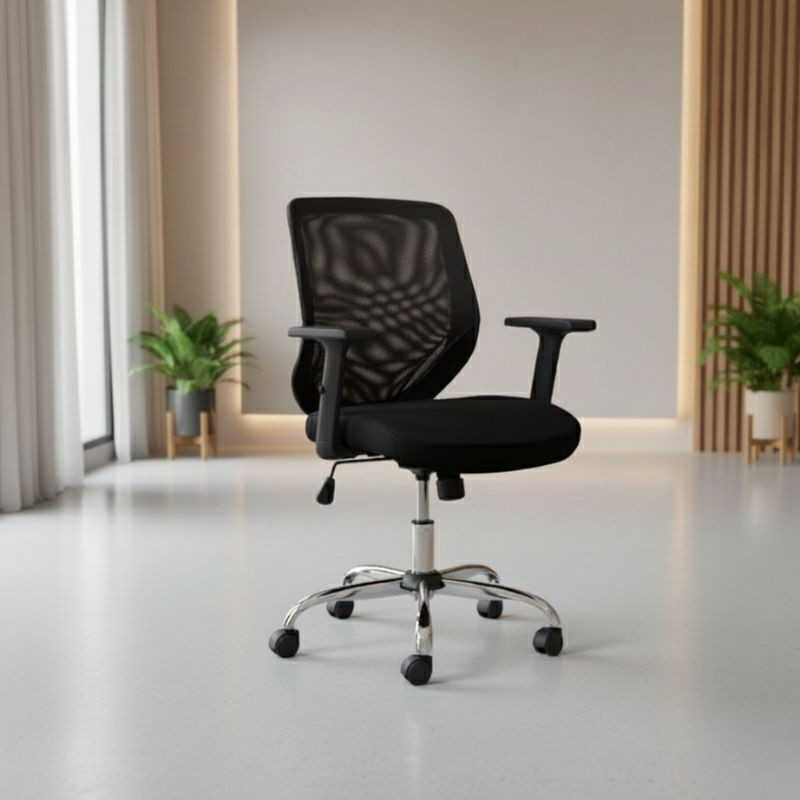 Silla Ergonómica Oficina de Malla MM1730 de Montiel