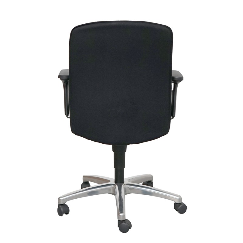 Silla Giratoria en Tela Negra de Steifensand - Montiel