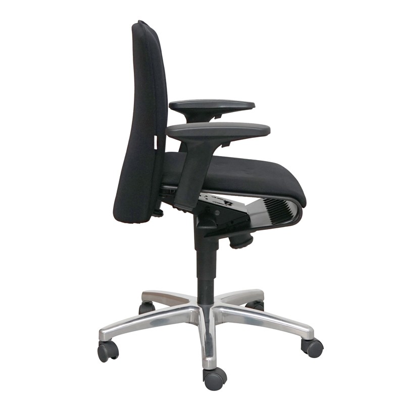 Silla Giratoria en Tela Negra de Steifensand - Montiel