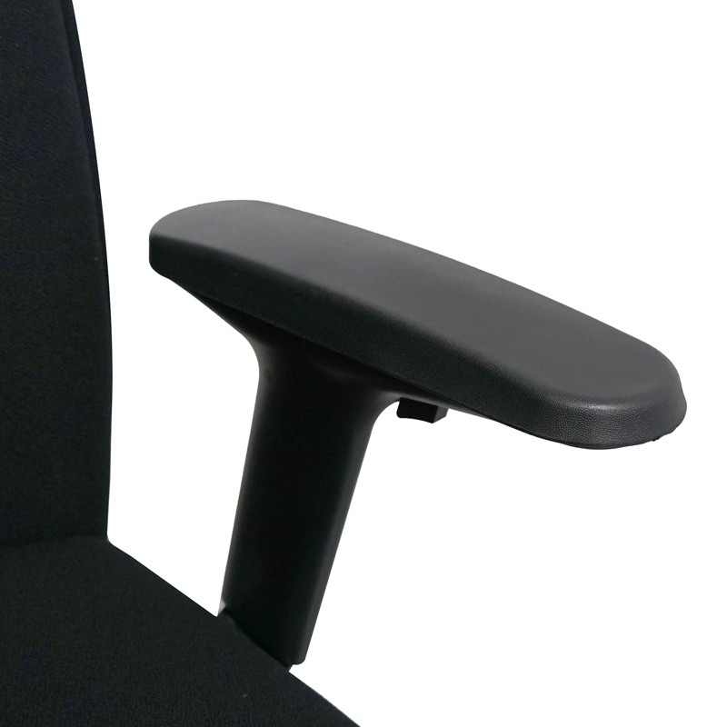 Silla Giratoria en Tela Negra de Steifensand - Montiel